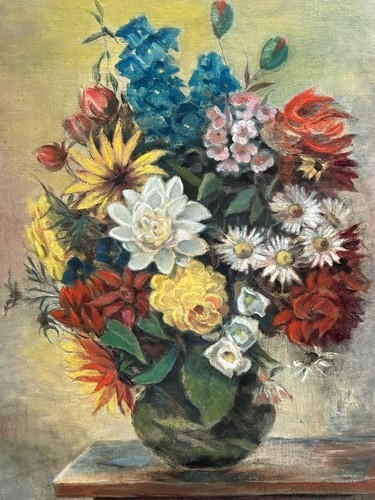 ölgemälde gemälde blumen - gemälde,