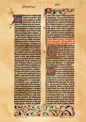 Faksimile gutenberg bibel - gutenberg,