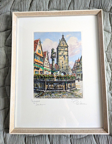 Original-Radierung