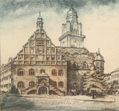 Richard preusse rathaus plauen - preusse,