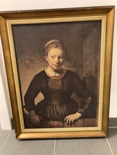 Antikes Wandbild im Rahmen