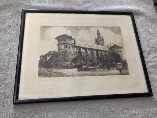 Original radierung - original,