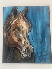 Original Öl Gemälde Tier