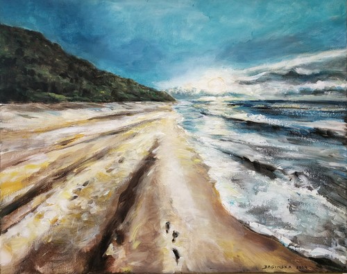 Ostsee gemälde acryl auf - ostsee,