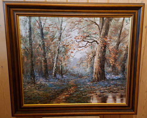 Gemälde waldlandschaft öl - gemälde,