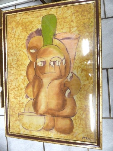 Malerei auf stoff batik - malerei,