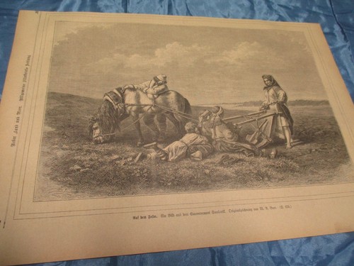 Druck von 1878 holzstich - von,