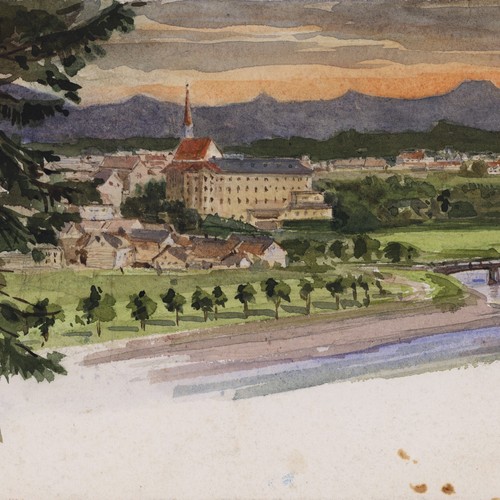 Feld und wiesenlandschaft mit - feld-,