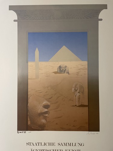 Museums plakat ägyptische - museums, plakat,