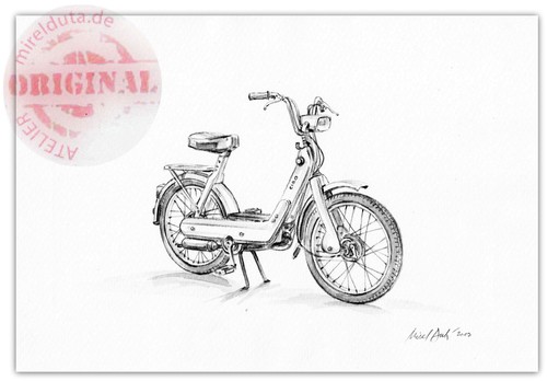 Original aquarellbild - original,