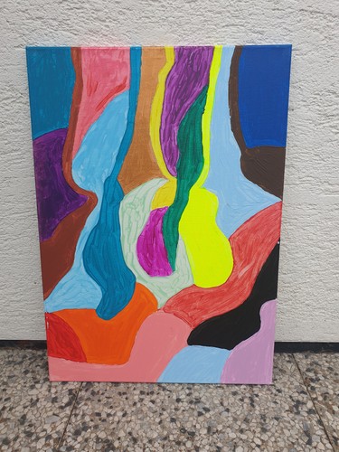 Acrylbilder handgemalt - acrylbilder,