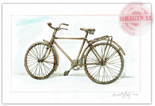Original aquarellbild - original,