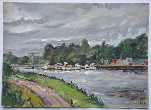 Gemälde öl landschaft - gemälde,