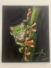 Original Öl Gemälde Tier