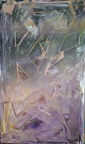 Abstrakte malerei kunstwerk - abstrakte,