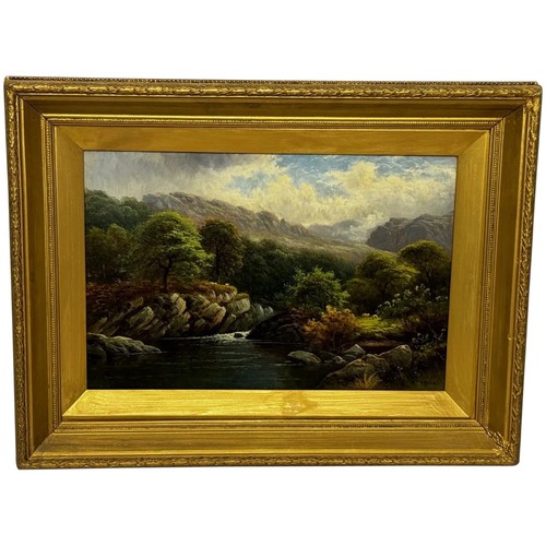 öl landschaft ein ruhiger - landschaft,