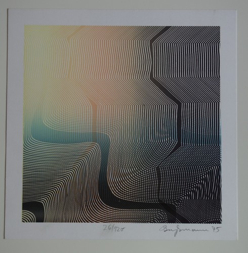 Alte litografie abstrakt - alte, litografie,abstrakt