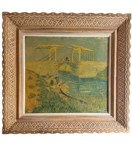 Vintage kunstdruck landschaft - kunstdruck,