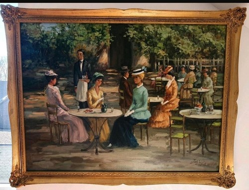 Großes ölgemälde elena - Ölgemälde,