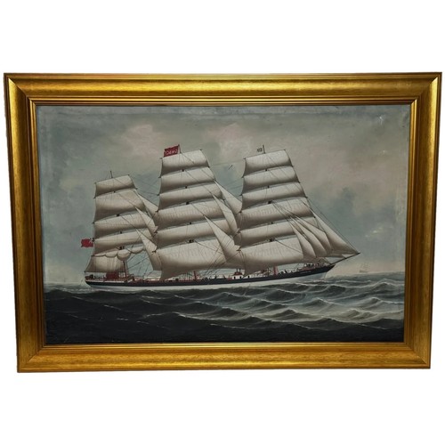 Großes ölbild marine - großes,