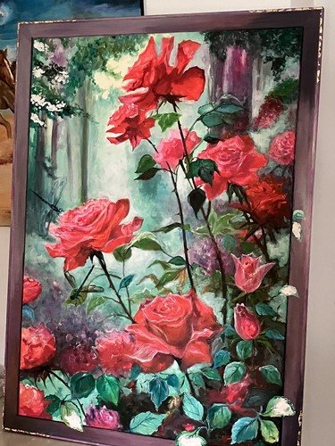 Acryl bild handgemalt unikat - acryl,