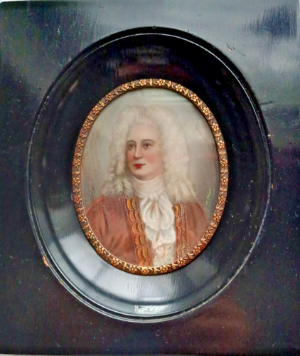 Antike miniatur georg - miniatur,