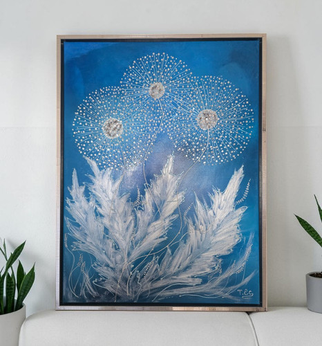 Ecgemälde abstrakt 84x64cm - t.ecgemälde,