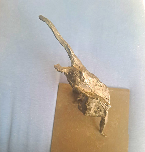 Kleine bronze tänzerin - bronze,, r