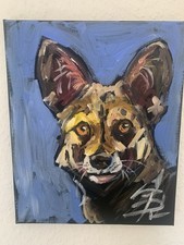 Original Öl Gemälde Tier