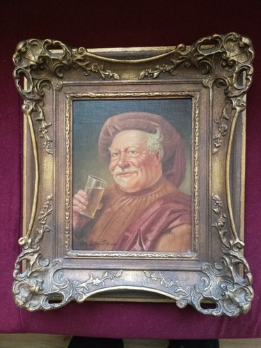 Orig gemälde signiert antik - gemälde,