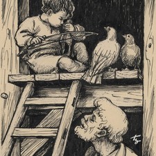 Heinrich Ilgenfritz Zeichnung