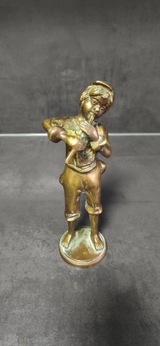 Bronze jugendstatue - bronze,