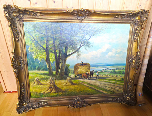 Adolf rheinert gerahmtes - adolf,