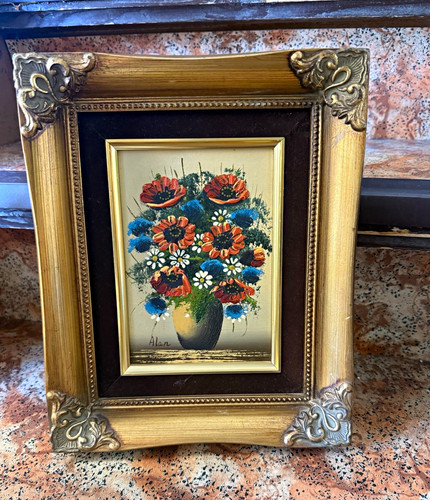 Blumenstillleben gemälde - blumenstillleben,