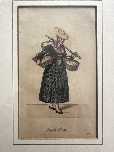 Handcolorierte lithographie - handcolorierte,