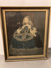 Antikes Wandbild im Rahmen