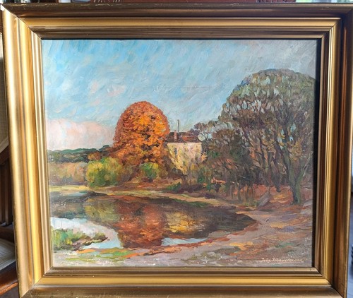 Johannes scheuermann ölbild - scheuermann,