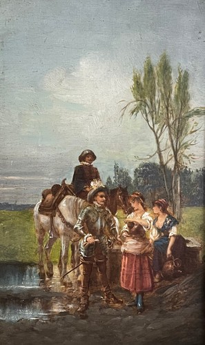 Zwei edelmänner am - edelmänner,