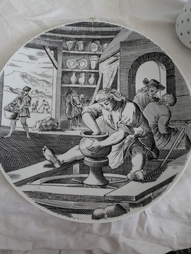 Wandteller der töpfer - „der, –