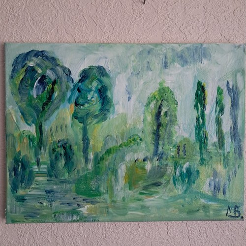 Gemälde acryl auf leinwand - acryl,
