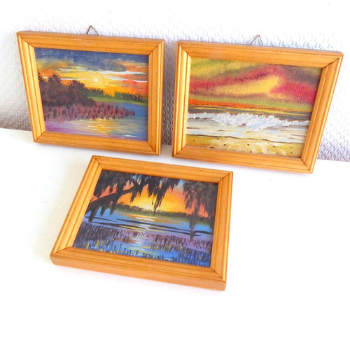 Vintage miniatur bilder - miniatur,