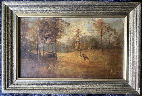 ölgemälde 1880 herbst - ::ÖlgemÄlde,