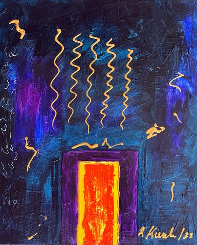 Original acrylgemälde 50x60 - acrylgemälde,