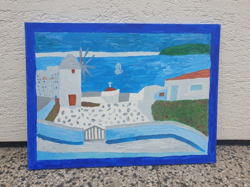 Acrylbilder handgemalt - acrylbilder,