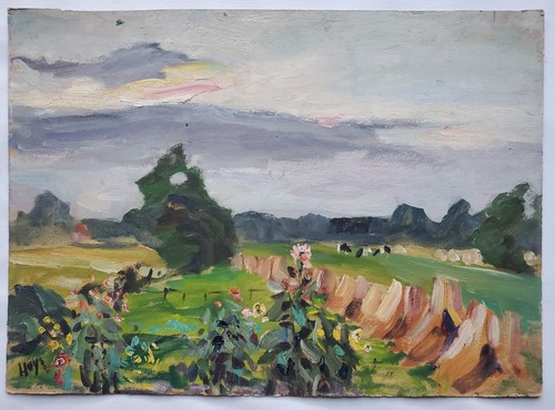 Gemälde öl landschaft - Öl,