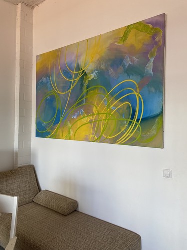 Bild gemälde acryl - bild, und