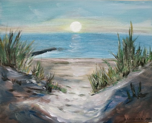 Ostsee gemälde acryl auf - gemälde,