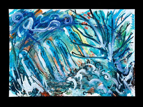 Original acryl seltsame - original, „seltsame