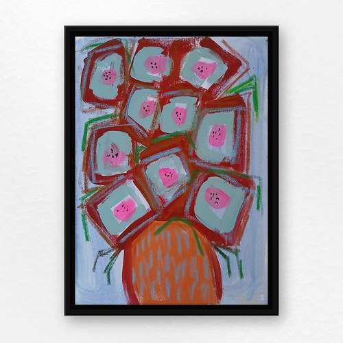 Original acryl 30x40 eckige - original,