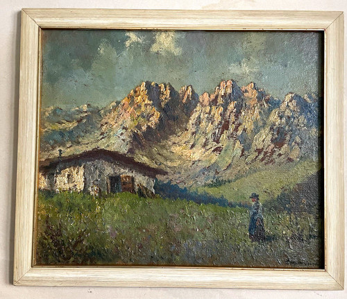 ölgemälde berge klein - in,